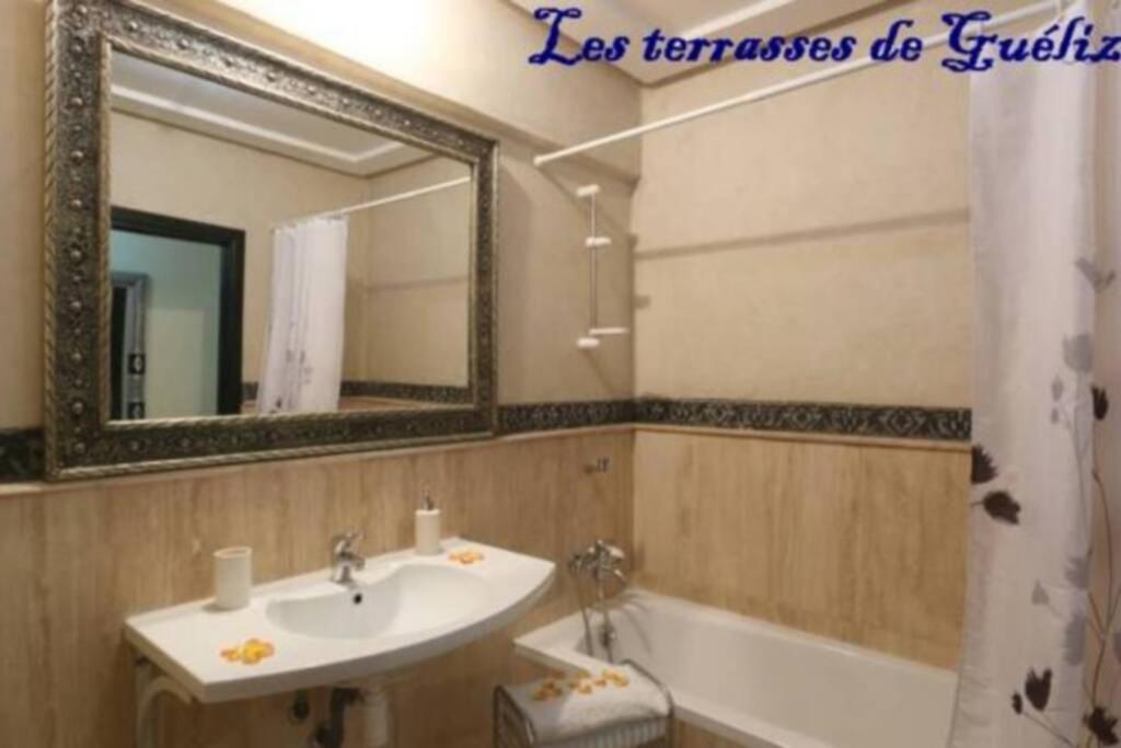 Les Terrasses De Gueliz Apartment Marrakesh Bagian luar foto